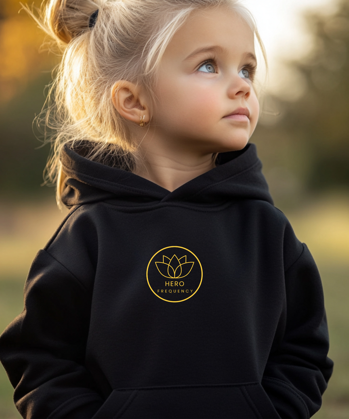 Toddler Rising One Hoodie — Gold Edition