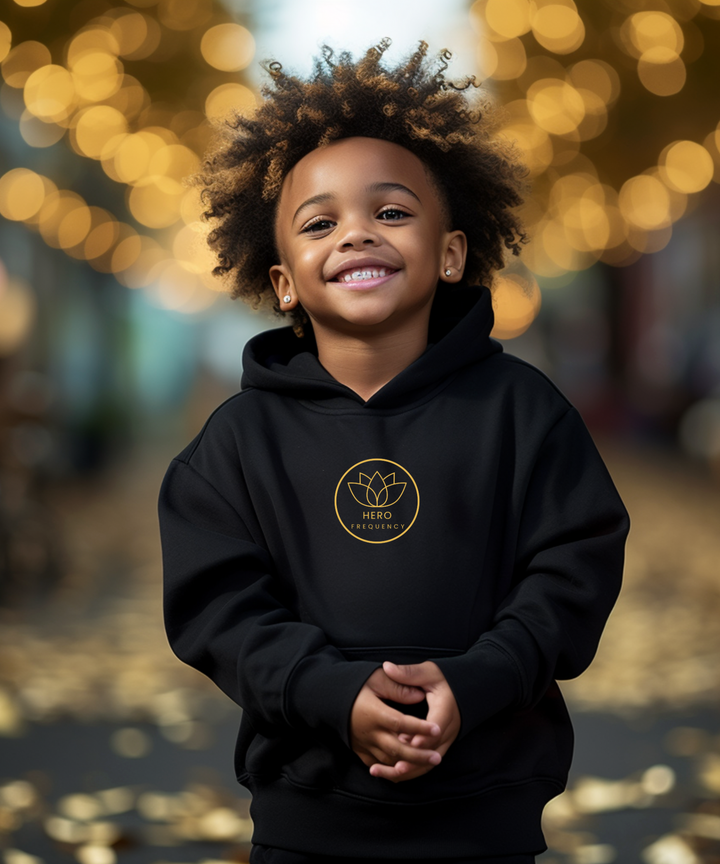 Toddler Rising One Hoodie — Gold Edition